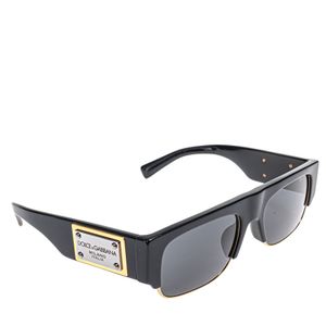 Óculos Dolce & Gabbana Acetato Preto e Dourado