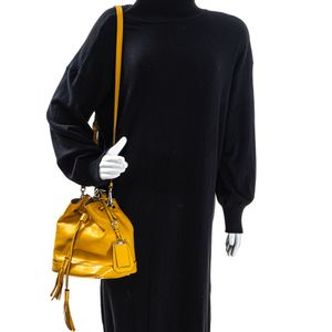 Bolsa Prada Bucket Amarelo
