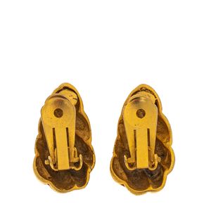 Brinco de Pressão Concha Dourado