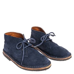 Bota Camurça Azul Infantil