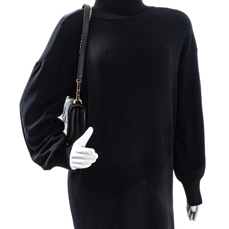 Bolsa-Carolina-Herrera-Couro-Preto-