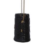 Bolsa-Gucci-Bucket-Marmont-Couro-Preta