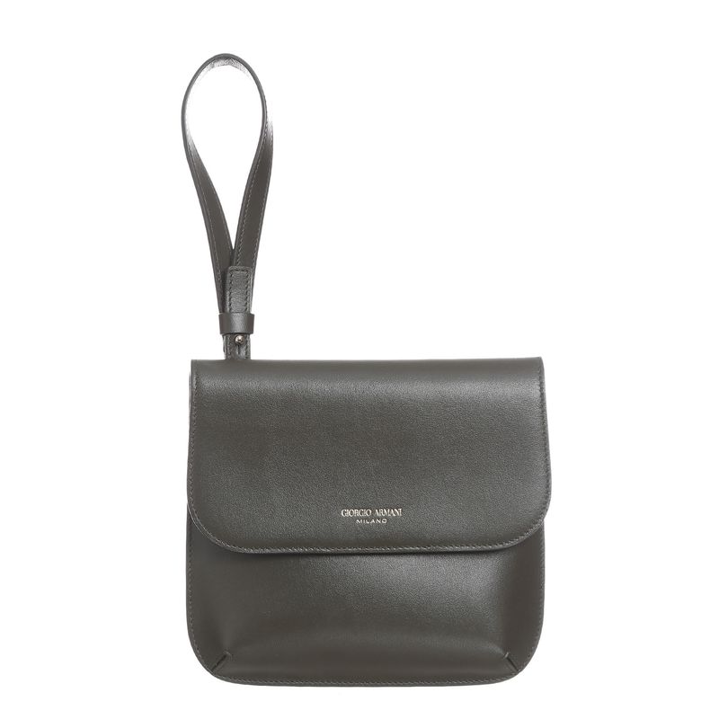 Bolsa-Giorgio-Armani-Couro-Verde-Escuro