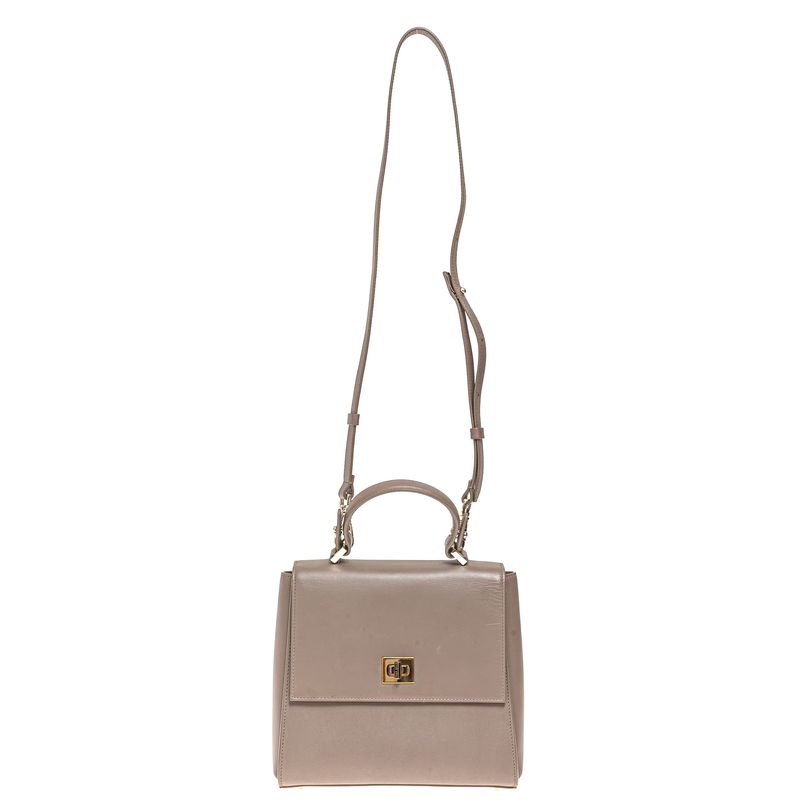 Bolsa-Hugo-Boss-Couro-Cinza-
