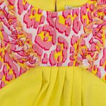Vestido-Roberto-Cavalli-Infantil-Amarelo-e-Rosa-