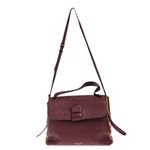 Bolsa-Burberry-Camberley-House-Check-Couro-Bordo
