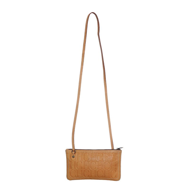 Bolsa-Carolina-Herrera-Monograma-Caramelo