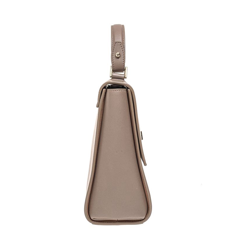 Bolsa-Hugo-Boss-Couro-Cinza-