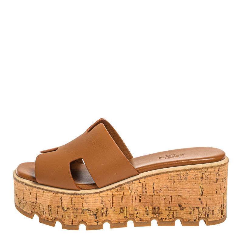 Sandalia-Hermes-Eze-30-Marrom-