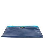 Clutch-Prada-Couro-Saffiano-Azul-