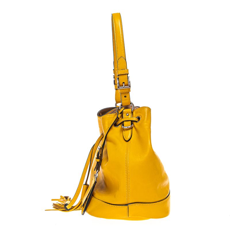 Bolsa-Prada-Bucket-Amarelo-