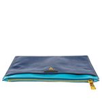 Clutch-Prada-Couro-Saffiano-Azul-
