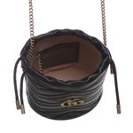 Bolsa-Gucci-Bucket-Marmont-Couro-Preta
