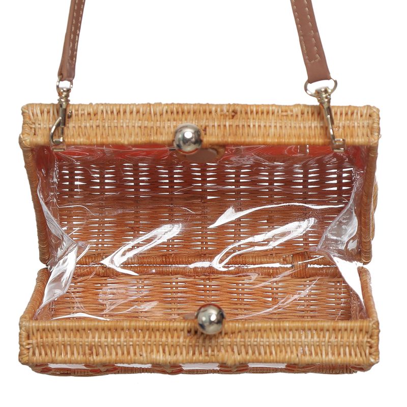 Bolsa-Serpui-Acrilico-Laranja-e-Palha