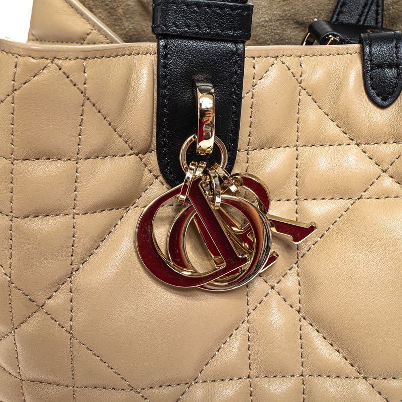 Bolsa-Dior-Toujours-Bege-e-Preta-