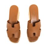Sandalia-Hermes-Eze-30-Marrom-