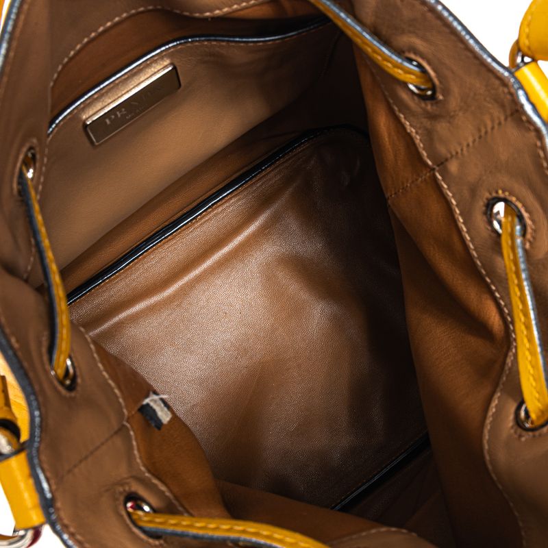 Bolsa-Prada-Bucket-Amarelo-