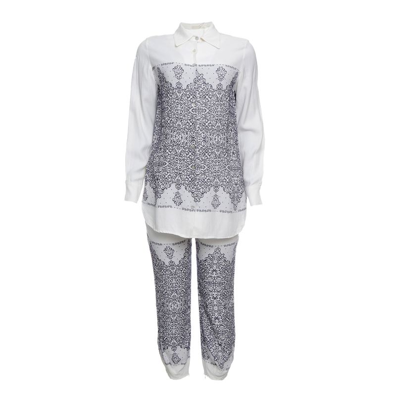 Conjunto-Cris-Barros-Camisa-e-Calca-Estampado-Azul