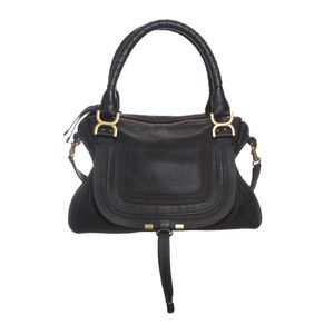 Bolsa Chloé Marcie Satchel Preta