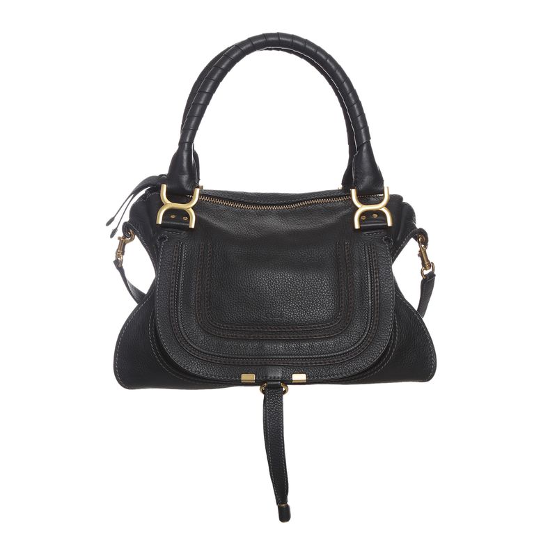 Bolsa-Chloe-Marcie-Satchel-Preta-