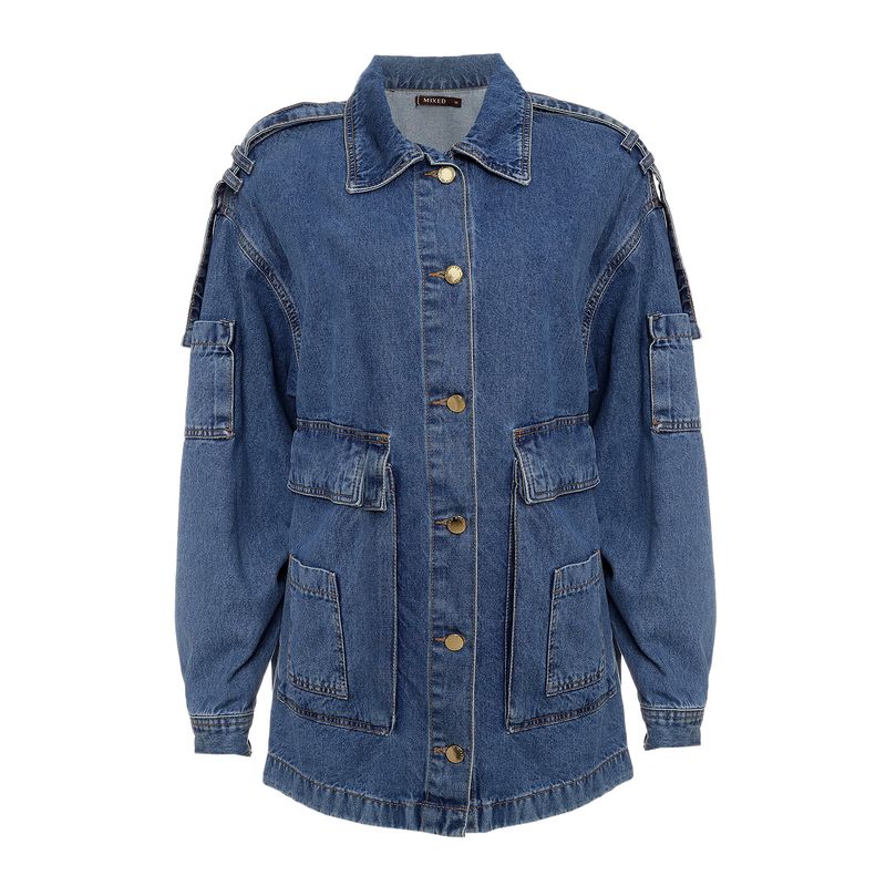 Jaqueta-Mixed-Jeans-Alongada-