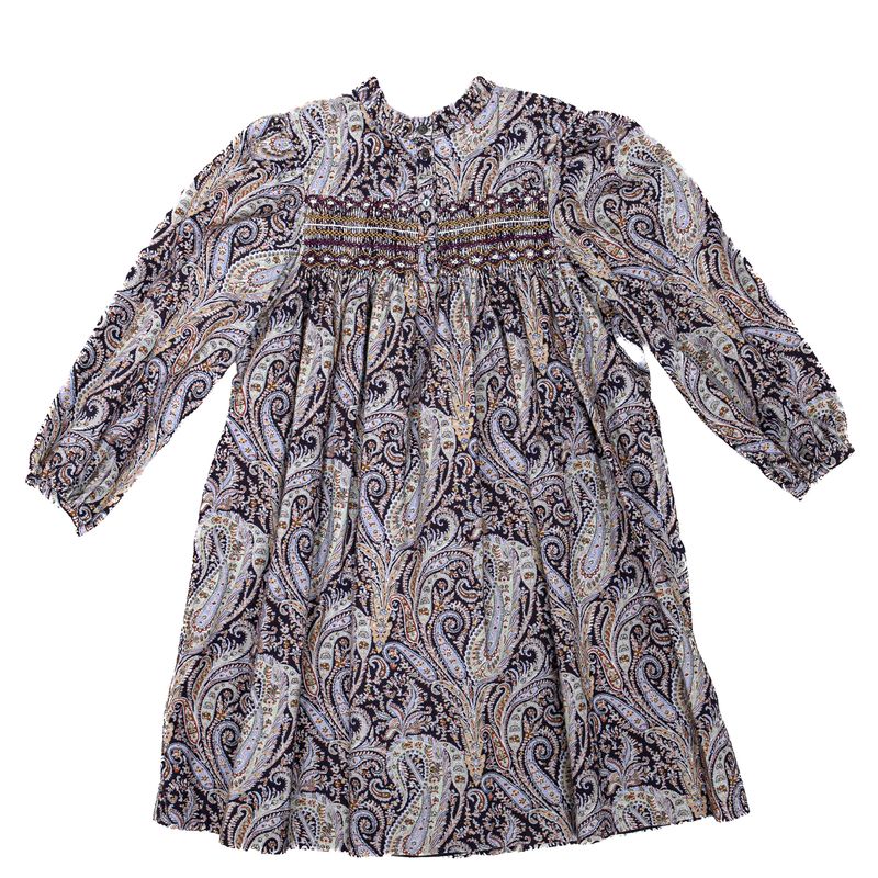 Vestido-Bonpoint-Estampado-Infantil-