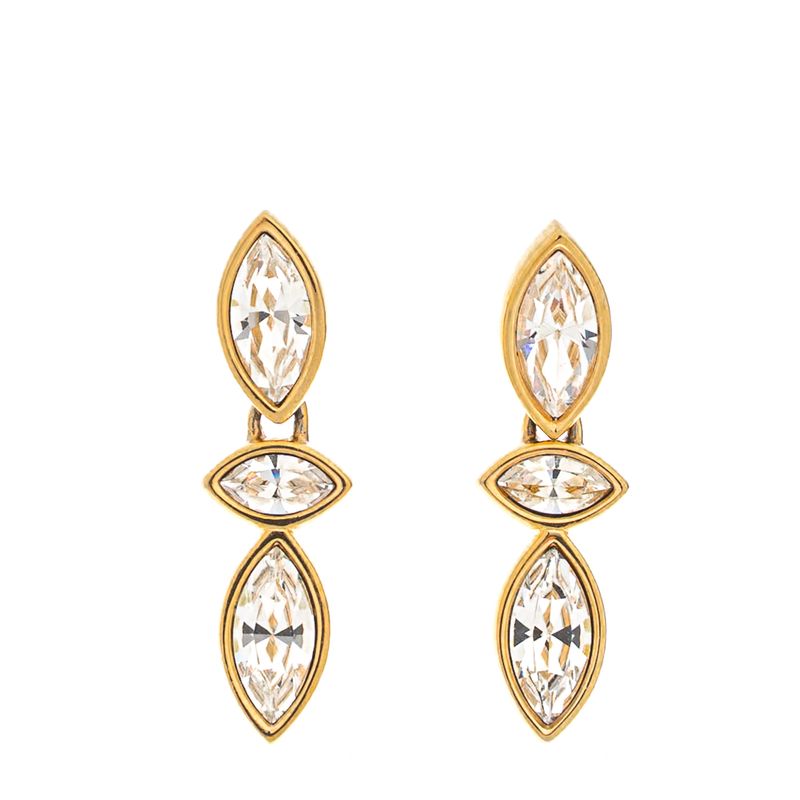 Brinco-Swarovski-Vintage-Cristal-Dourado-