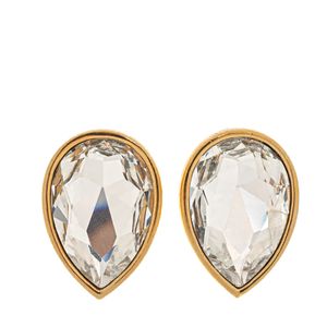Brinco Swarovski Vintage Cristal Gota