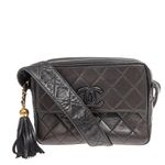 Bolsa-Chanel-Vintage-CC-Matelasse-Marrom