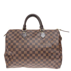 Bolsa Louis Vuitton Speedy Damier Ebene 35