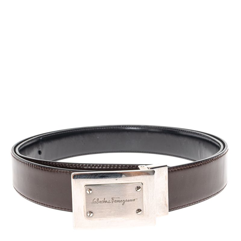 Cinto-Salvatore-Ferragamo-Reversivel-Preto-e-Marrom