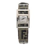 Relogio-Fendi-Prateado-e-Canvas