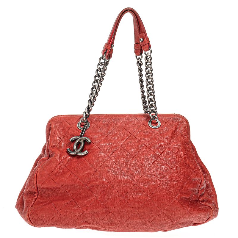Bolsa-Chanel-Just-Mademoiselle-Caviar-Vermelha-