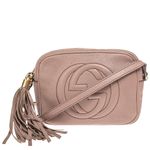 Bolsa-Gucci-Soho-Disco-Couro-Bege-