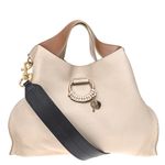 Bolsa-See-by-Chloe-Couro-Bege