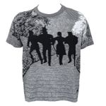 Camiseta-Louis-Vuitton-Cinza-Estampada-