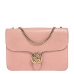Bolsa-Gucci-Interlocking-Couro-Rosa-