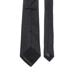 Gravata Ermenegildo Zegna Listrada Preta