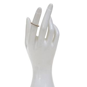 Anel Swarovski Cristais Dourado