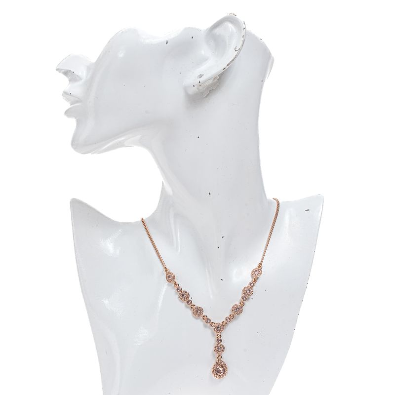 Colar-Givenchy-Pendente-Cristais-Rose-