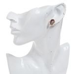 Brinco-Swarovski-Vintage-Gota-Cristal-Roxo