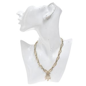Colar Vintage Flor Dourado