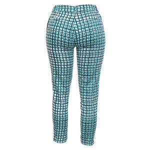 Calça Kate Spade Estampada Verde e Azul