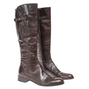 Bota Carel Couro Marrom