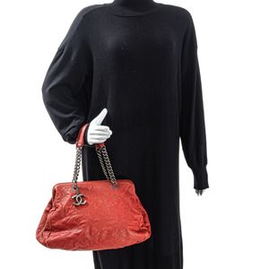 Bolsa Chanel Just Mademoiselle Caviar Vermelha