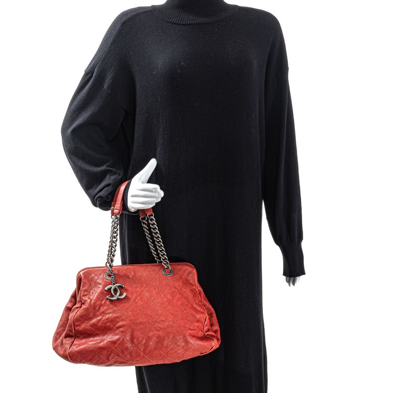 Bolsa-Chanel-Just-Mademoiselle-Caviar-Vermelha-