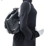 Mochila-Gucci-Bambu-Couro-Preto-