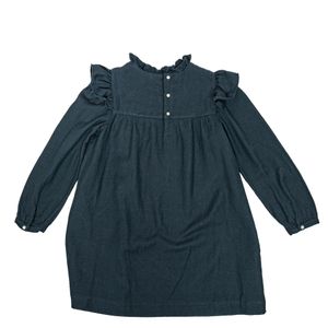 Vestido Bonpoint Verde Bordado Infantil