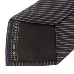 Gravata-Ermenegildo-Zegna-Listrada-Preta