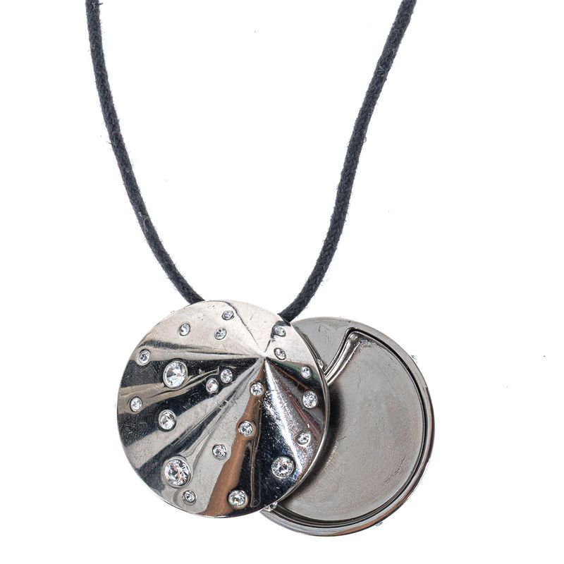 Colar-Swarovski-Cordao-Pingente-Prateado